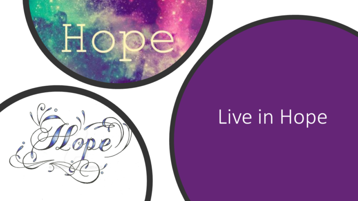 Live In Hope-Pastor Jorge